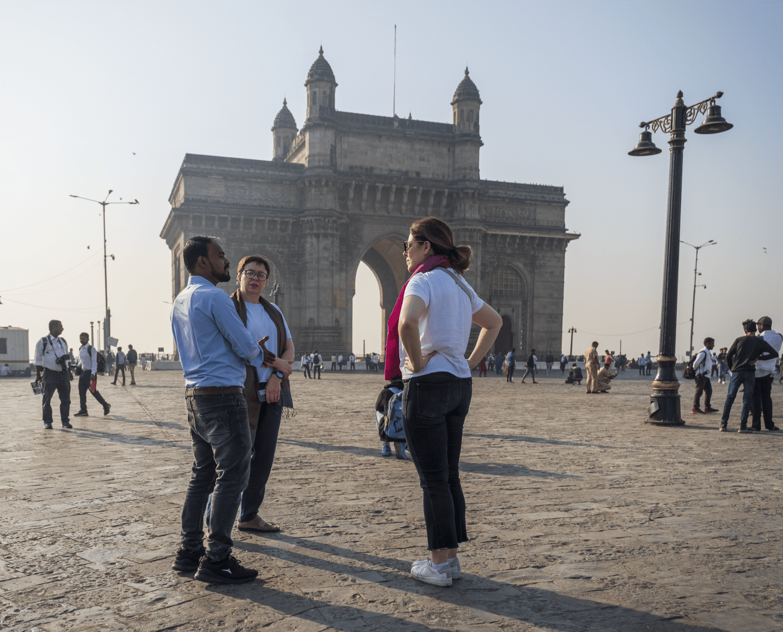 Mumbai city lights at night