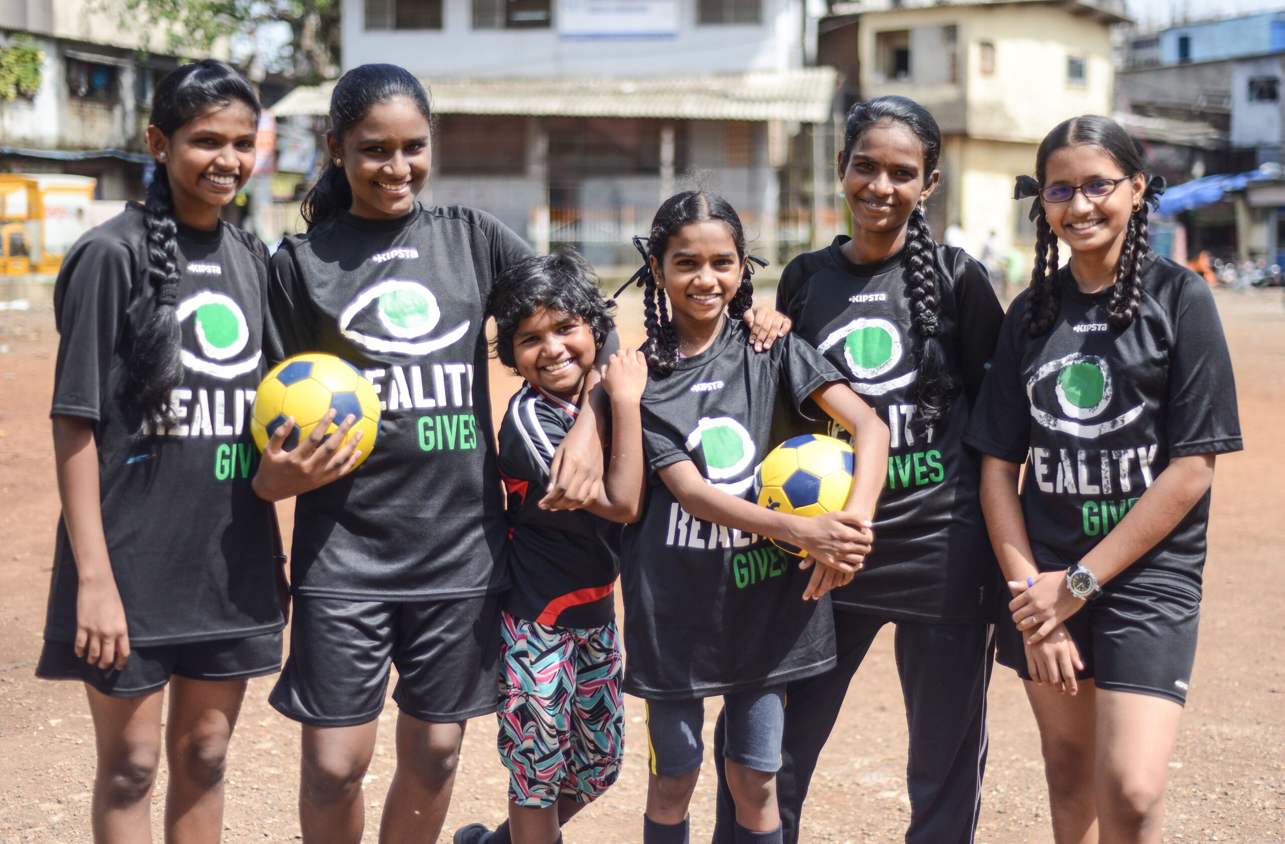Reality fives Girls Football team