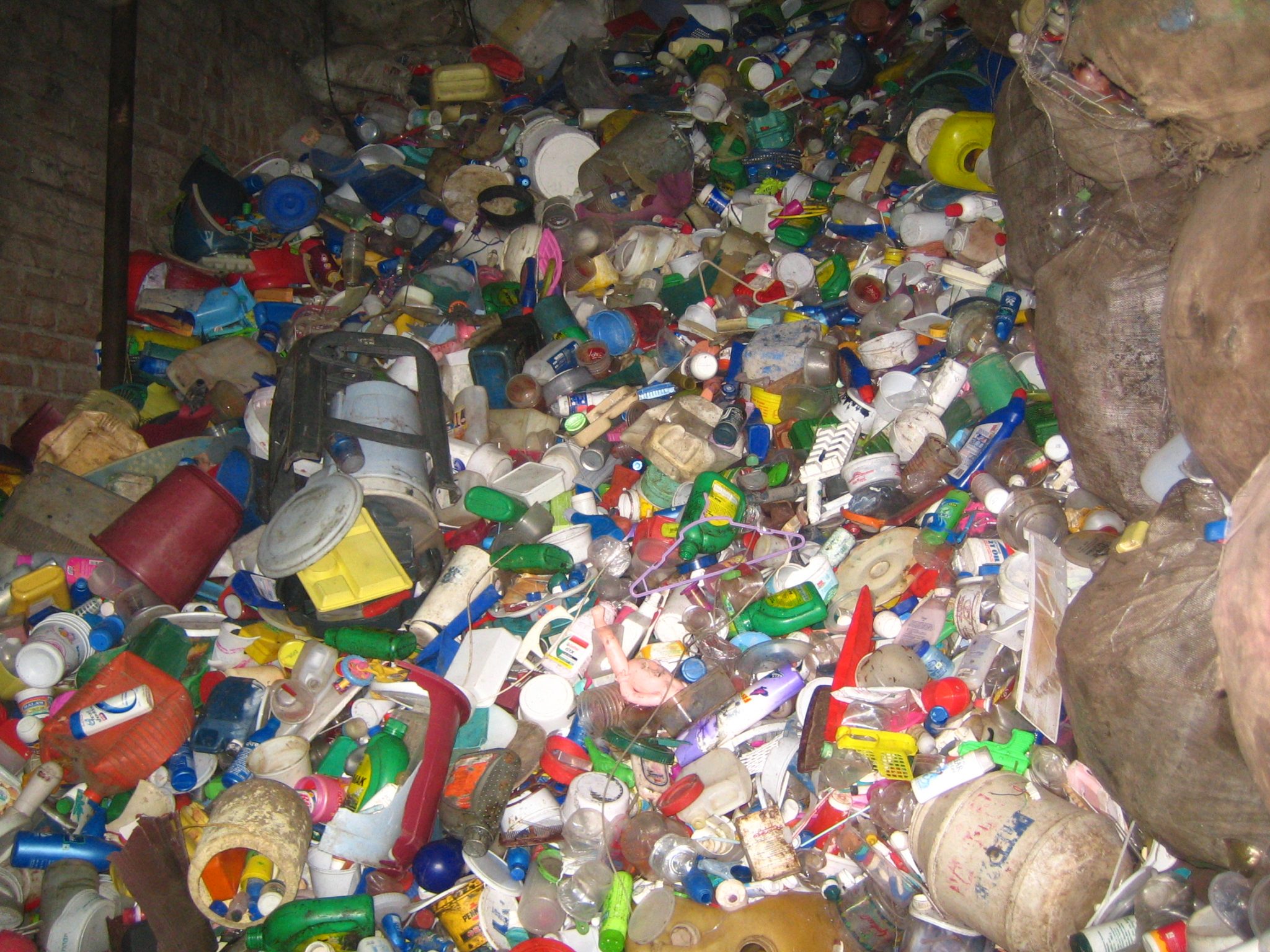 60% of Mumbai's plastic waste is recycled at Dharavi.