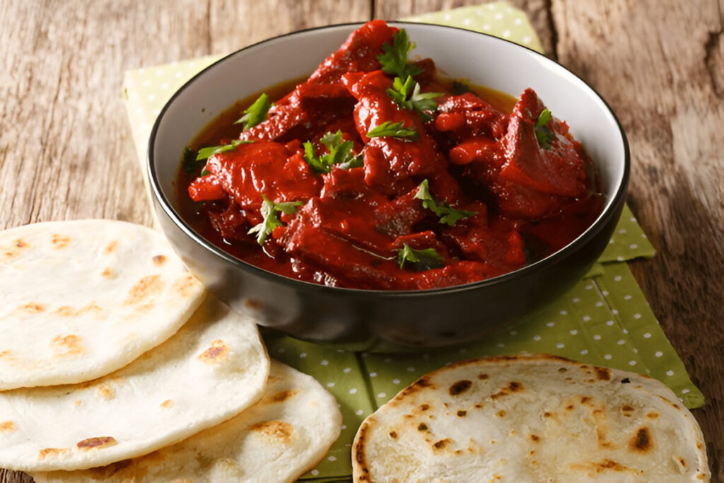 Red Non-veg Gravy Laal Maas - popular Rajasthani dish
