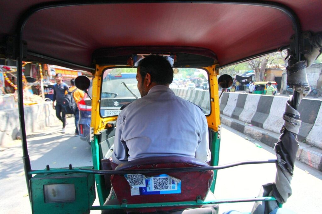 travelling in auto rikshaw in india