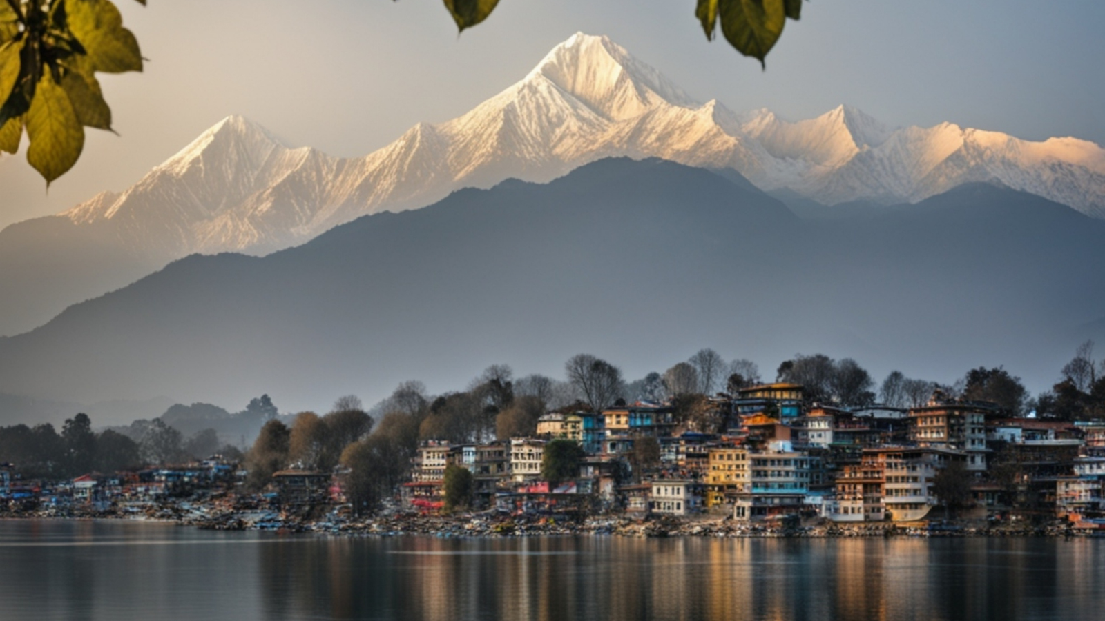 Beautiful Nepal hilly view.