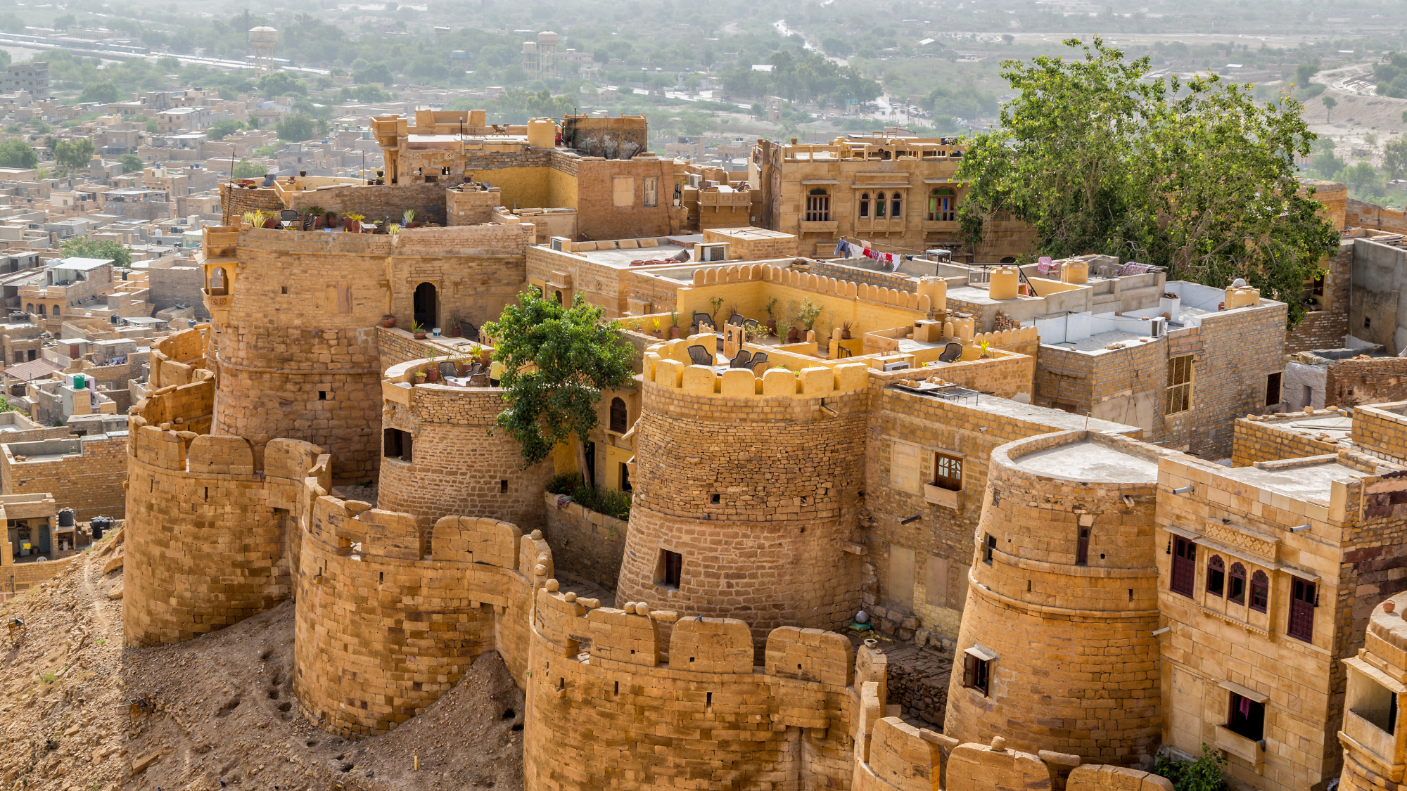 Jaisalmer Fort, it is a part of the Hill Forts of Rajasthan.