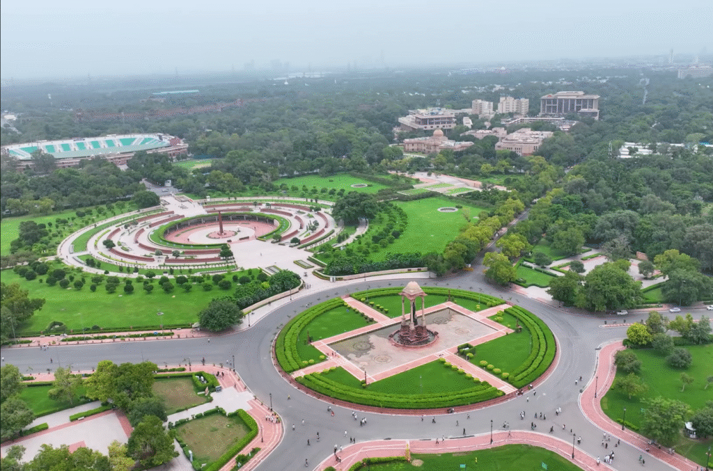 Greener part of Delhi uploaded on Your First 24 Hours in Delhi: The Good and the Not-So-Good blog